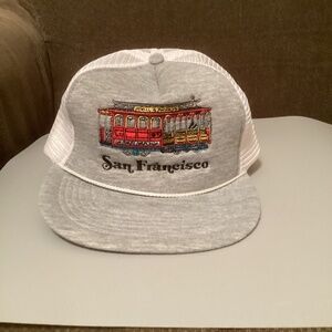 Vintage San Francisco Trolley cap with SnapBack (OS)